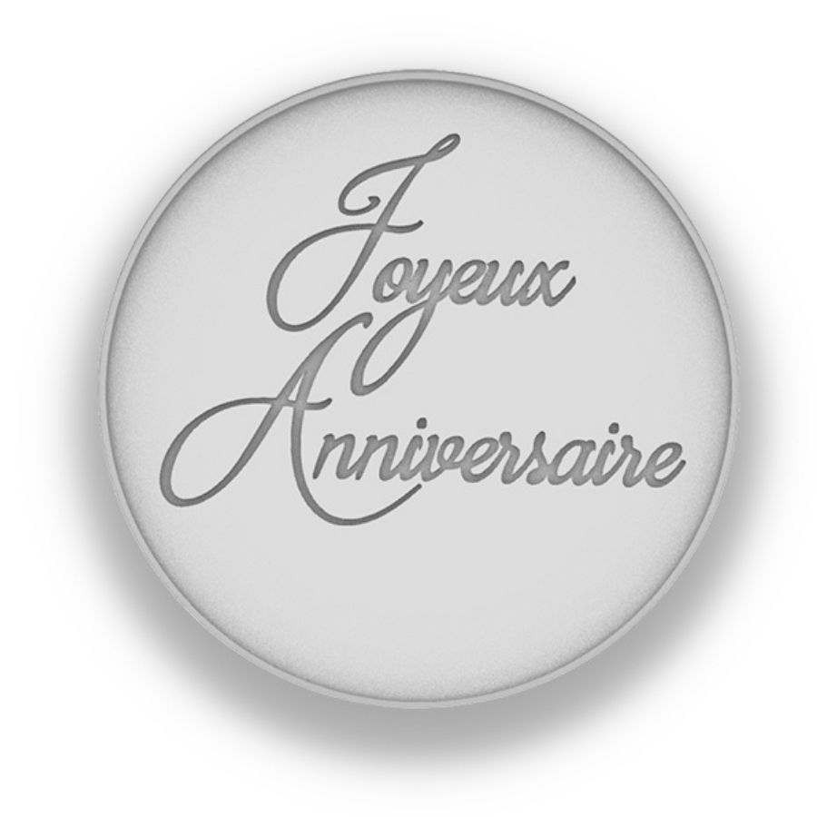 joyeux anniversaire Tampon pour pâtisserie
