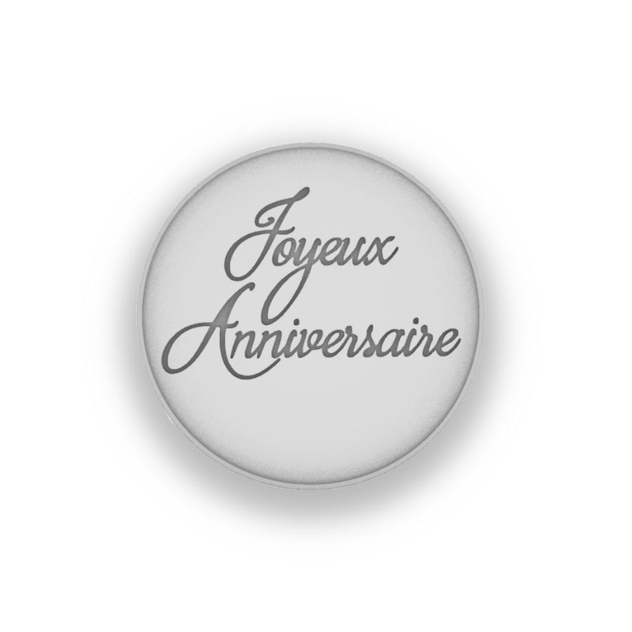 Tampon Joyeux anniversaire Tampon pour marquage poudré