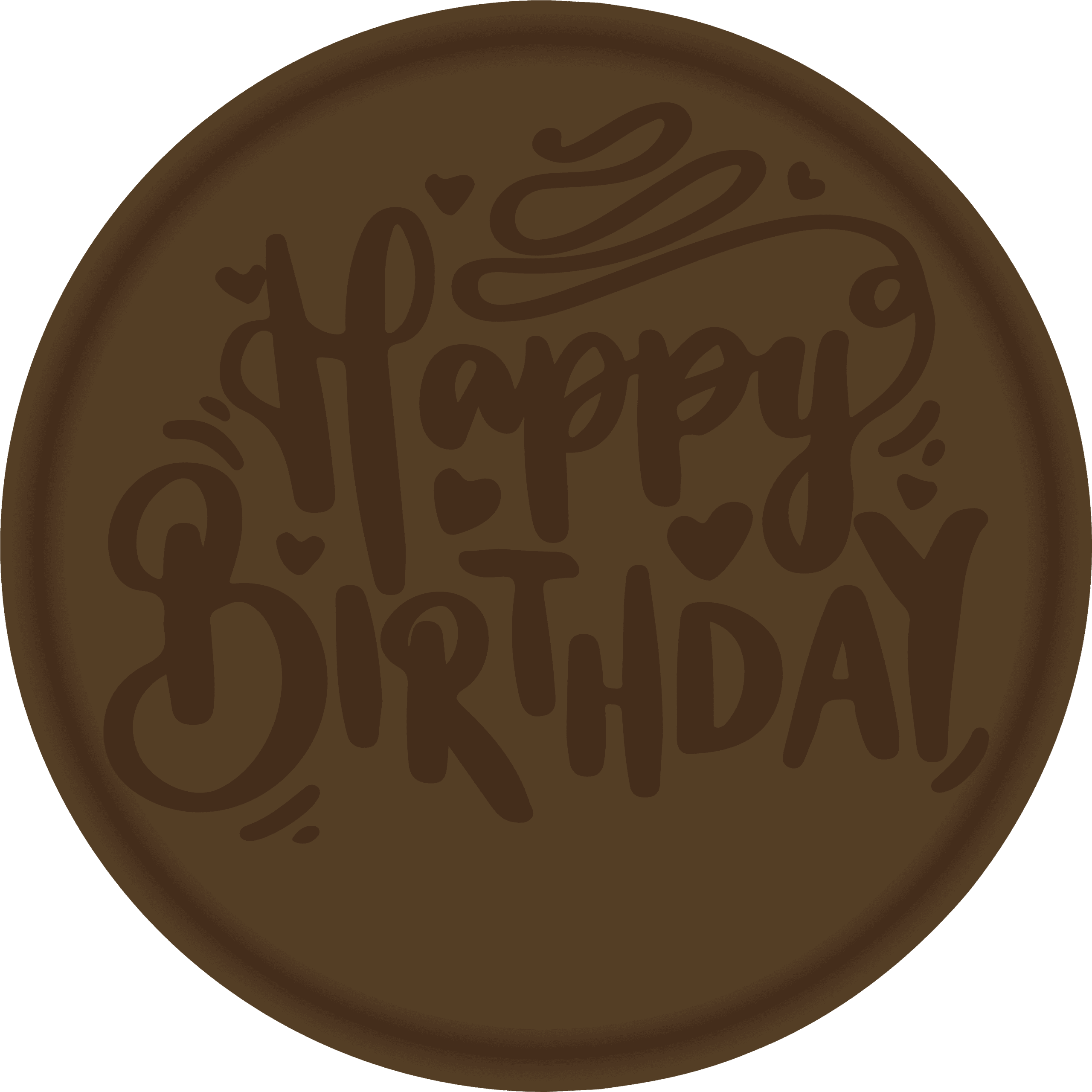 happy birthday design Tampon birthday Happy birthday design illDESIGN France