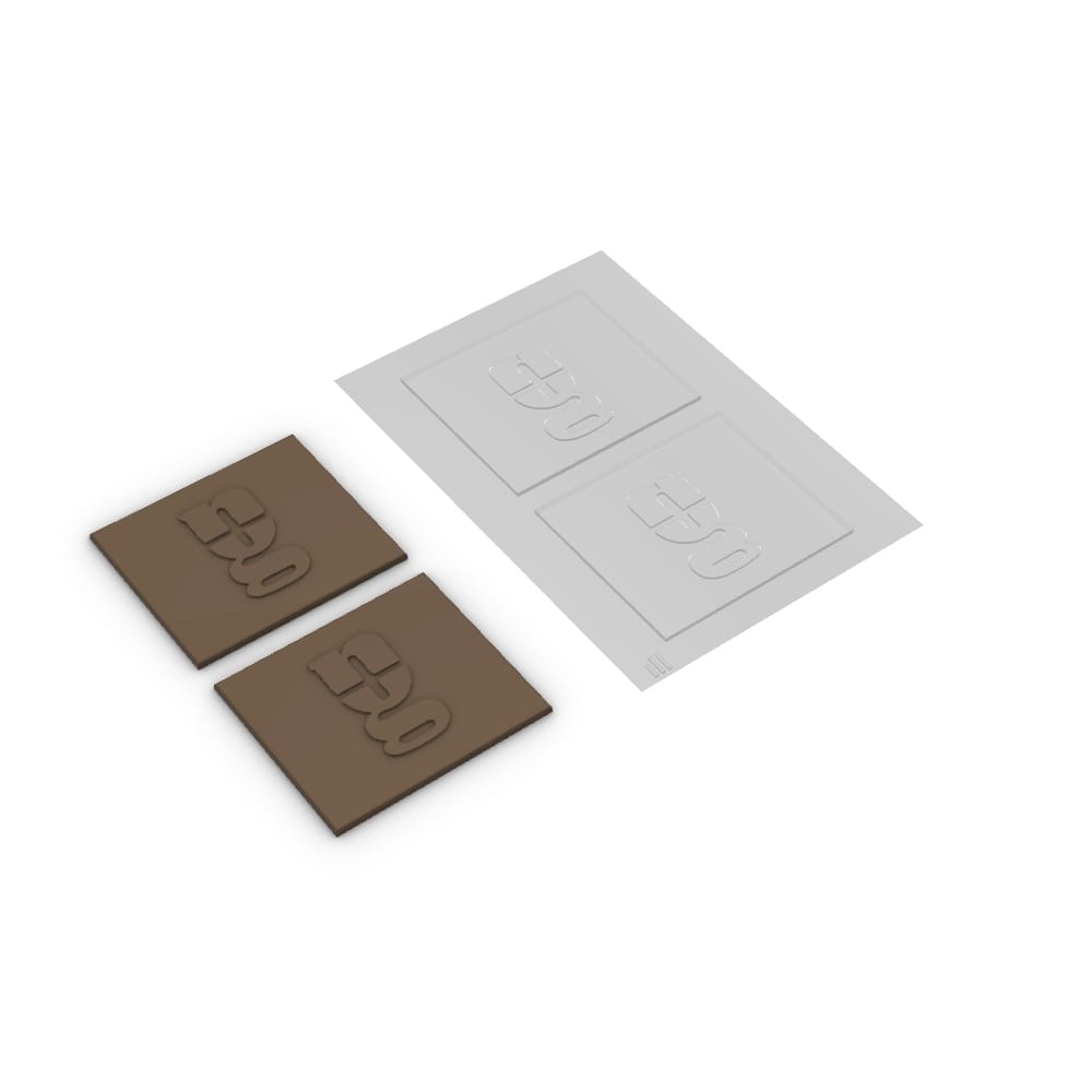 EMBOUT BUCHE RECTANGLE