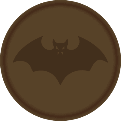 Tampon en métal Chauve souris illDESIGN France
