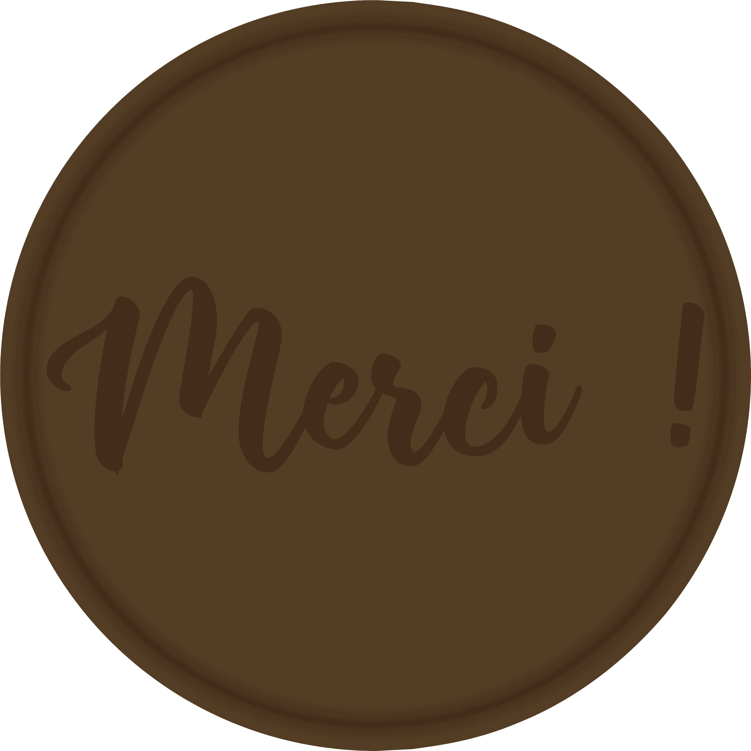 Tampon en métal Merci Tampon en métal Merci illDESIGN France