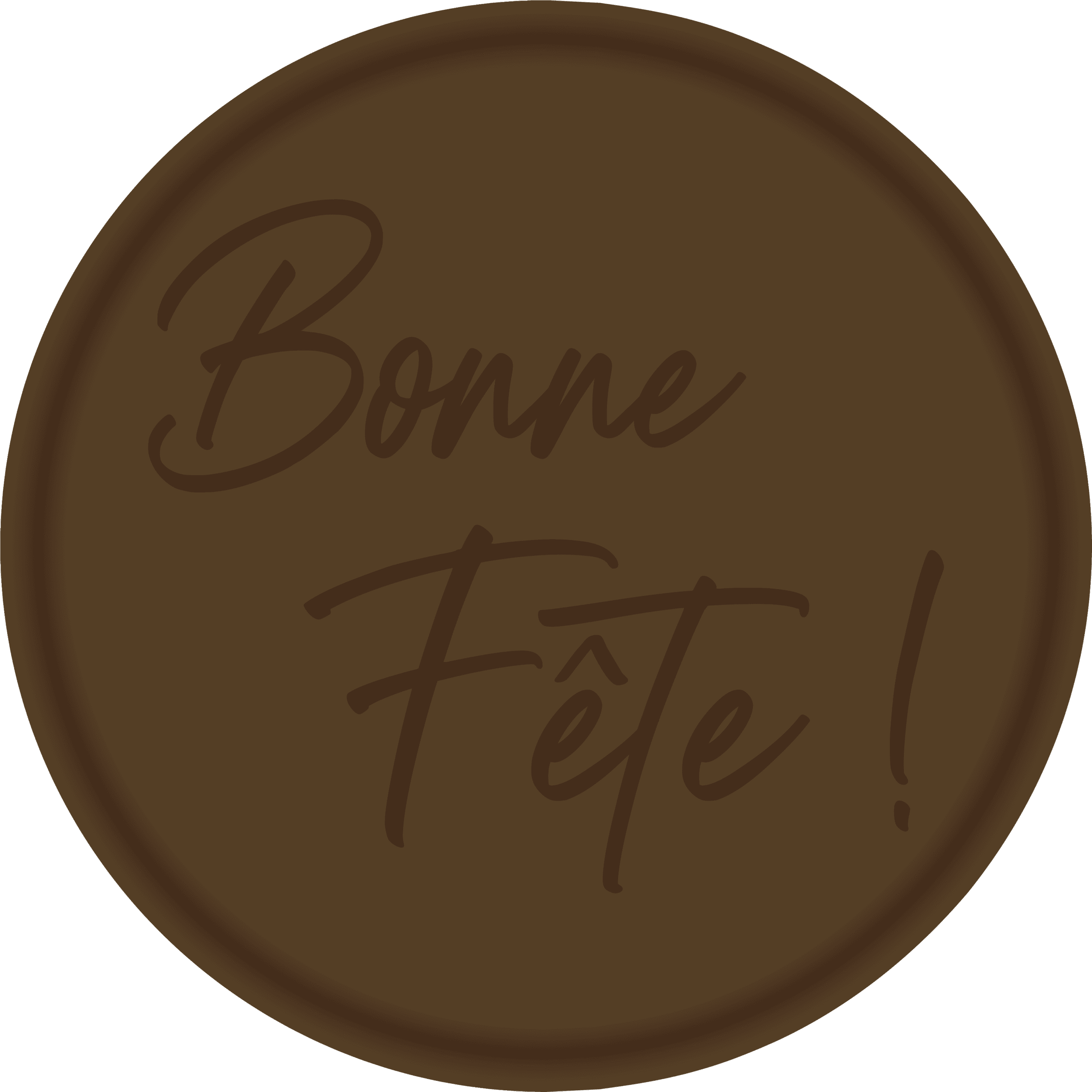 Bonne fête ! Tampon en métal Bonne fête ! illDESIGN France