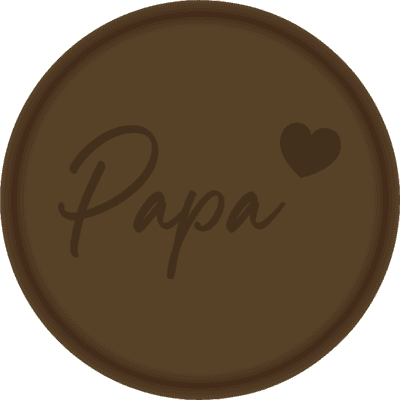 Tampon en métal Papa illDESIGN France