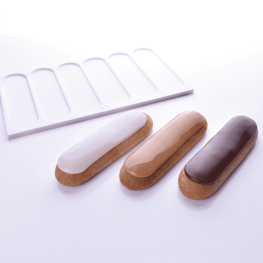 Moules fondants pour éclairs illDESIGN France Moules fondants pour éclairs illDESIGN France