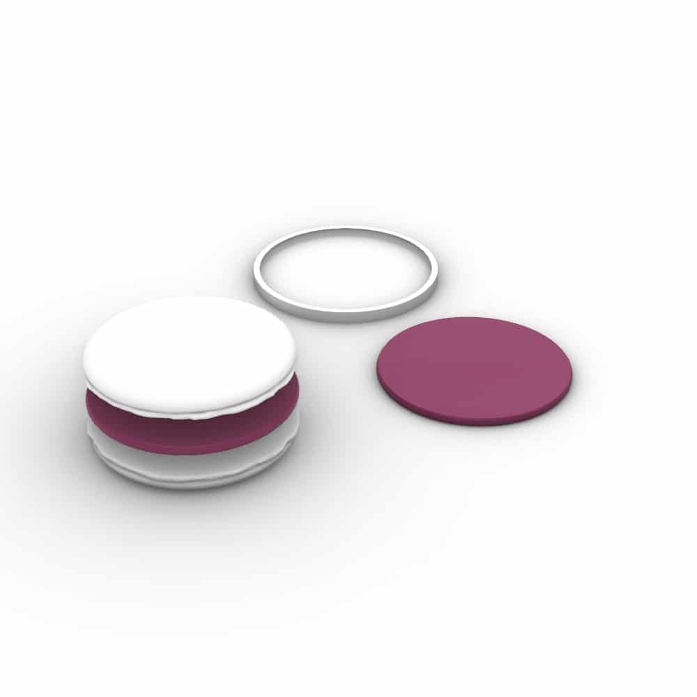 Macaron 4 personnes – Garniture – illDESIGN France Macaron 4 personnes - Garniture - illDESIGN France