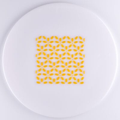 Pochoir Fleur grille carré illDESIGN France
