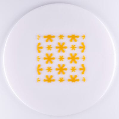 Pochoir Flocon grille carré illDESIGN France