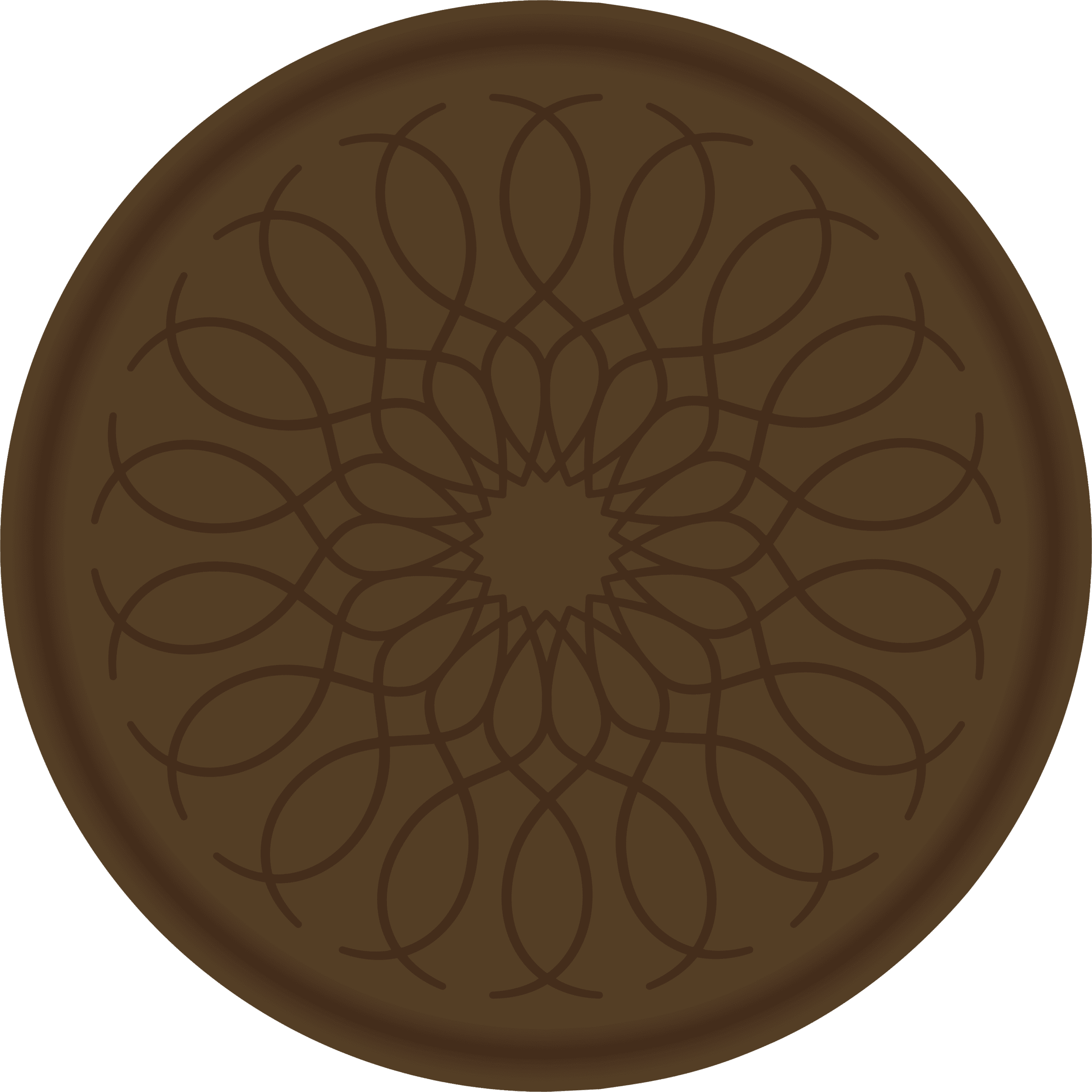MANDALA Tampon en métal Mandala illDESIGN France