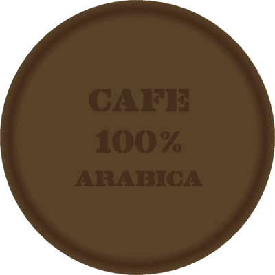 Tampon en métal Café 100% Arabica illDESIGN France
