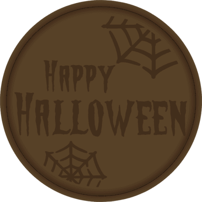 Tampon en métal Happy Halloween Araignée illDESIGN France