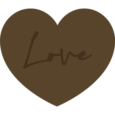 Tampon en métal Love cœur illDESIGN France