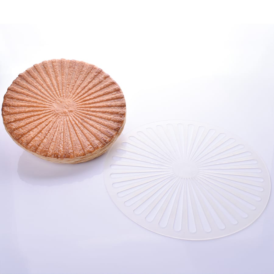 Soleil galette Galette avec pochoir soleil illDESIGN France