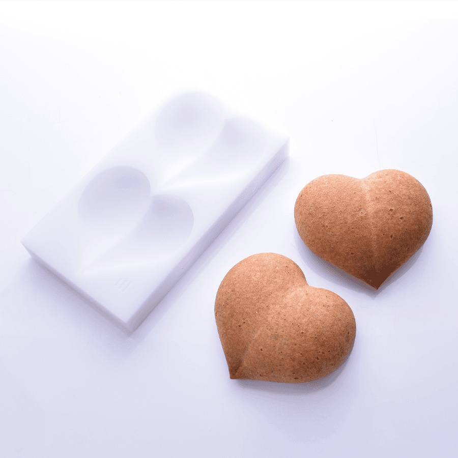 Moule choux coeur plein 2 Moule choux coeur plein illDESIGN France