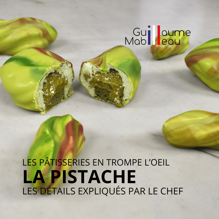 Les pâtisseries en trompe l'oeil - La pistache