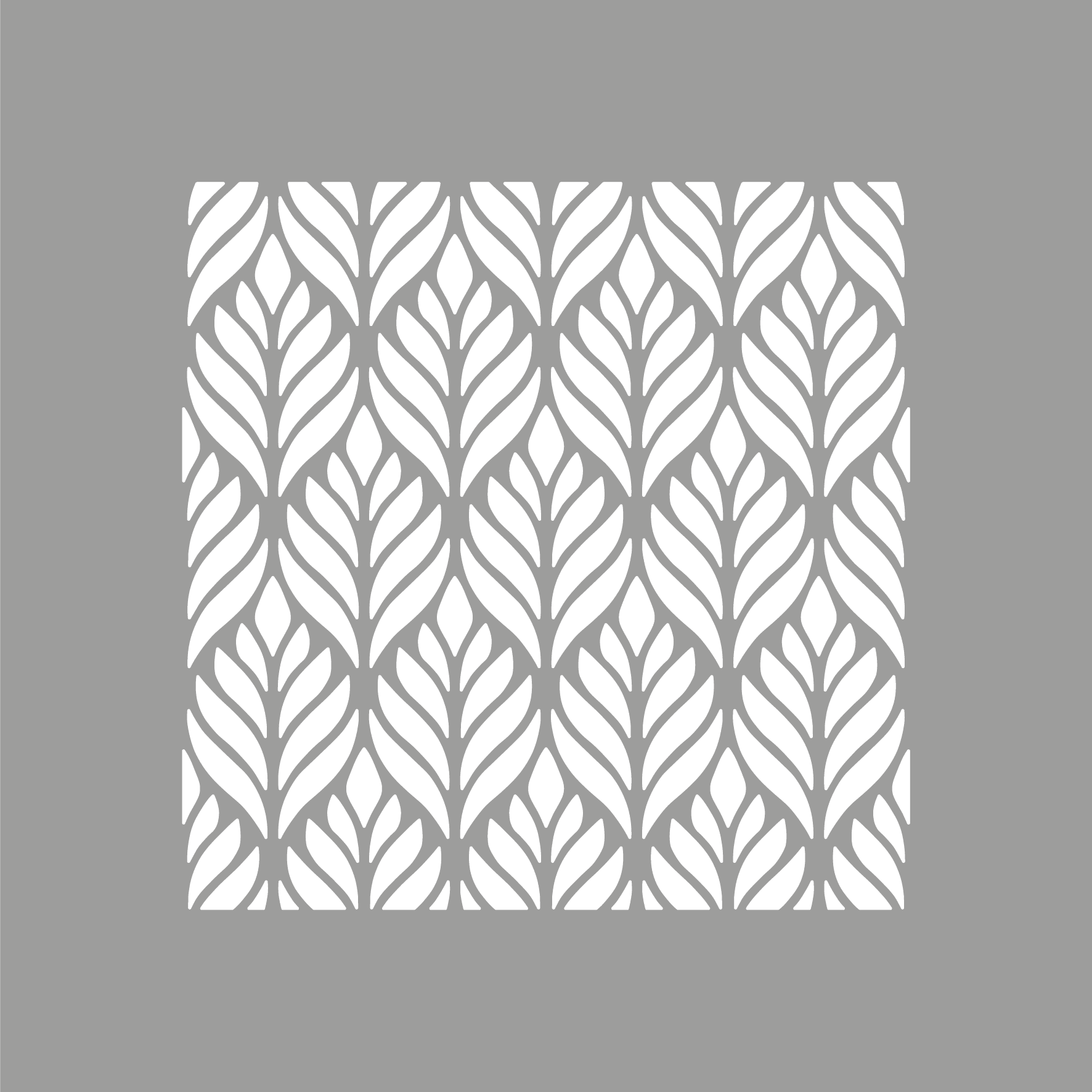 POCHOIR FEUILLE CARRÉ illDESIGN France